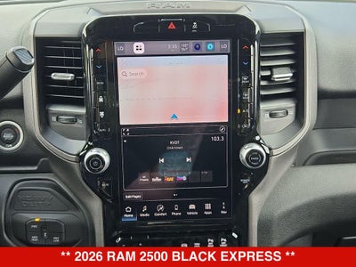 2026 RAM 2500 Black Express