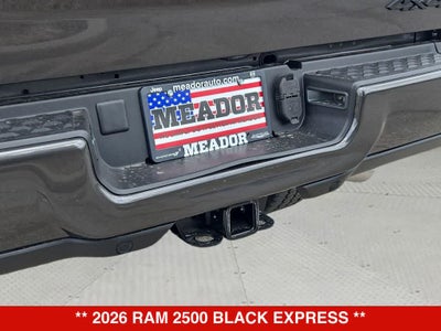 2026 RAM 2500 Black Express
