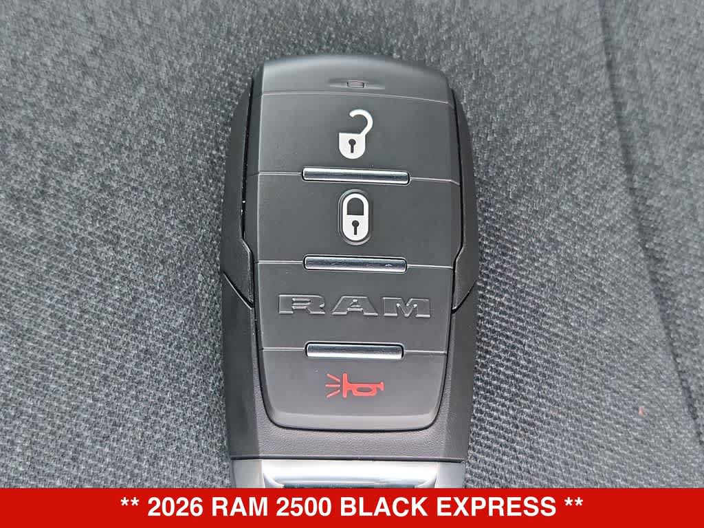 2026 RAM 2500 Black Express