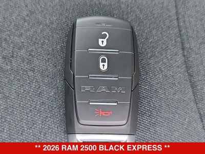 2026 RAM 2500 Black Express