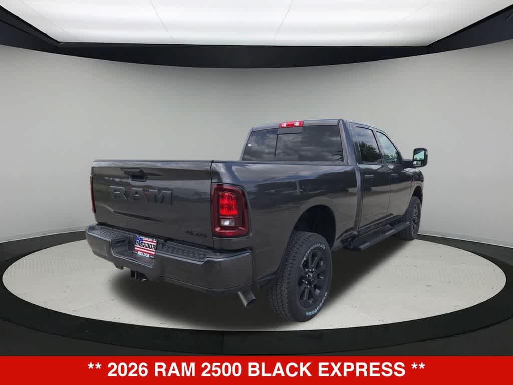 2026 RAM 2500 Black Express