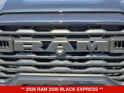 2026 RAM 2500 Black Express