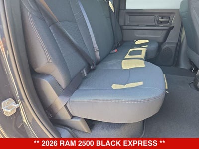 2026 RAM 2500 Black Express