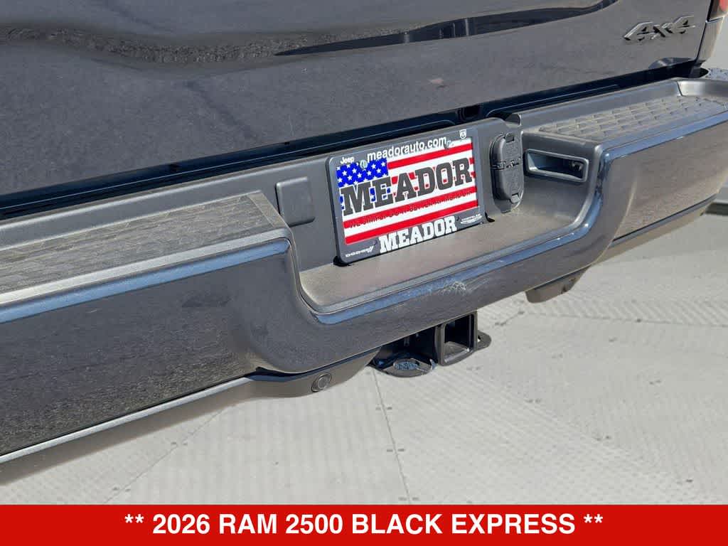 2026 RAM 2500 Black Express