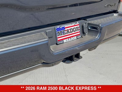 2026 RAM 2500 Black Express