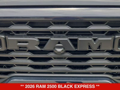2026 RAM 2500 Black Express