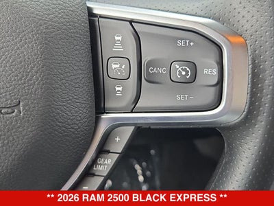 2026 RAM 2500 Black Express