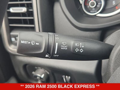 2026 RAM 2500 Black Express
