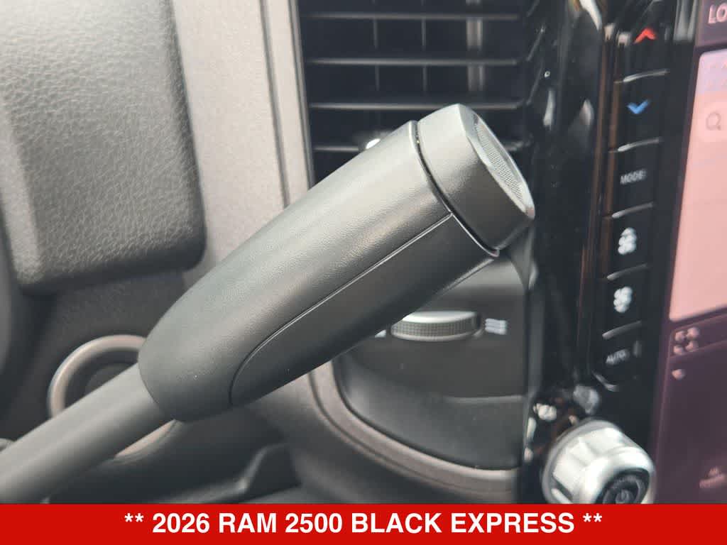 2026 RAM 2500 Black Express
