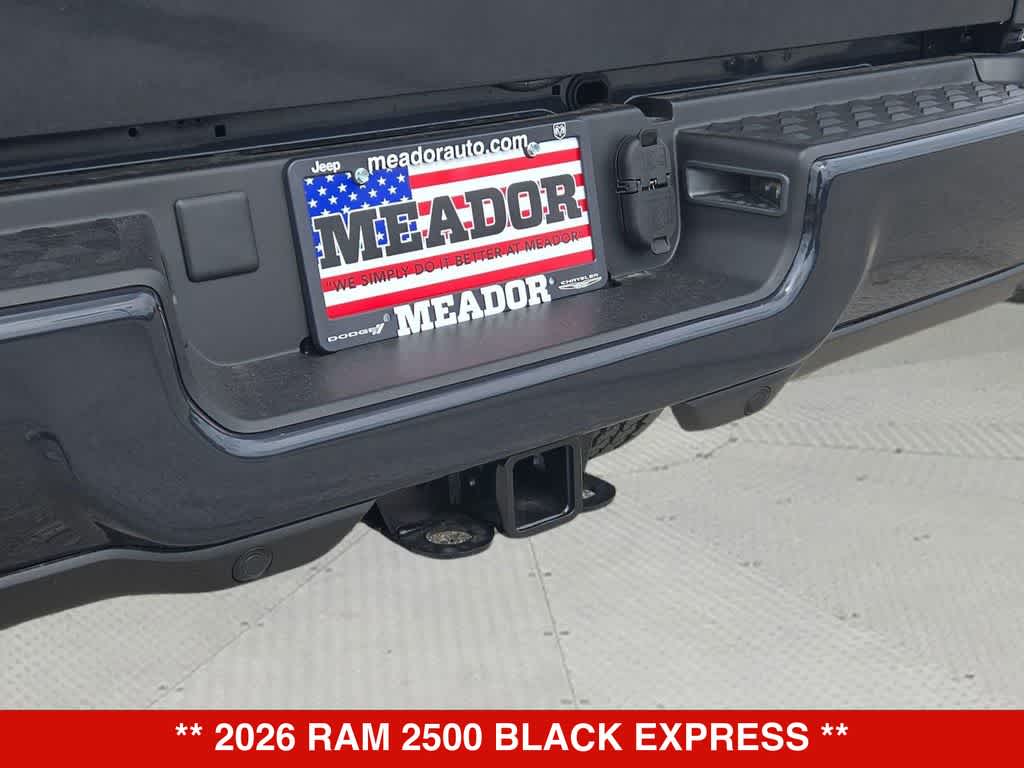 2026 RAM 2500 Black Express