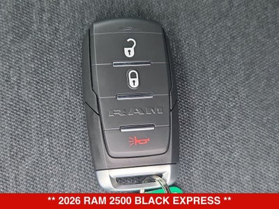 2026 RAM 2500 Black Express
