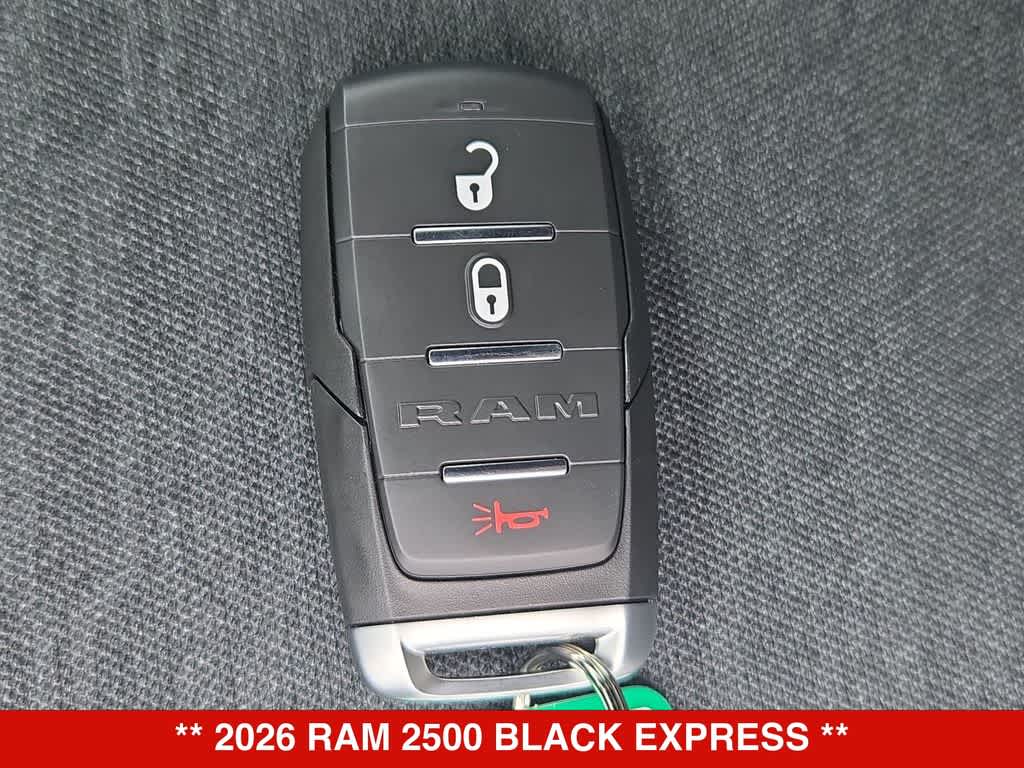 2026 RAM 2500 Black Express