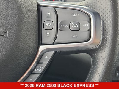 2026 RAM 2500 Black Express