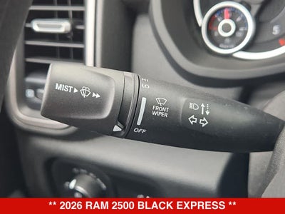 2026 RAM 2500 Black Express