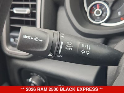 2026 RAM 2500 Black Express