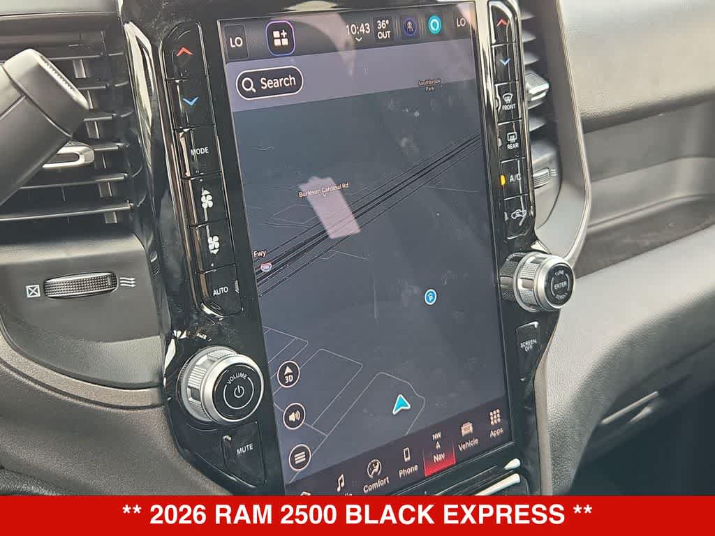 2026 RAM 2500 Black Express