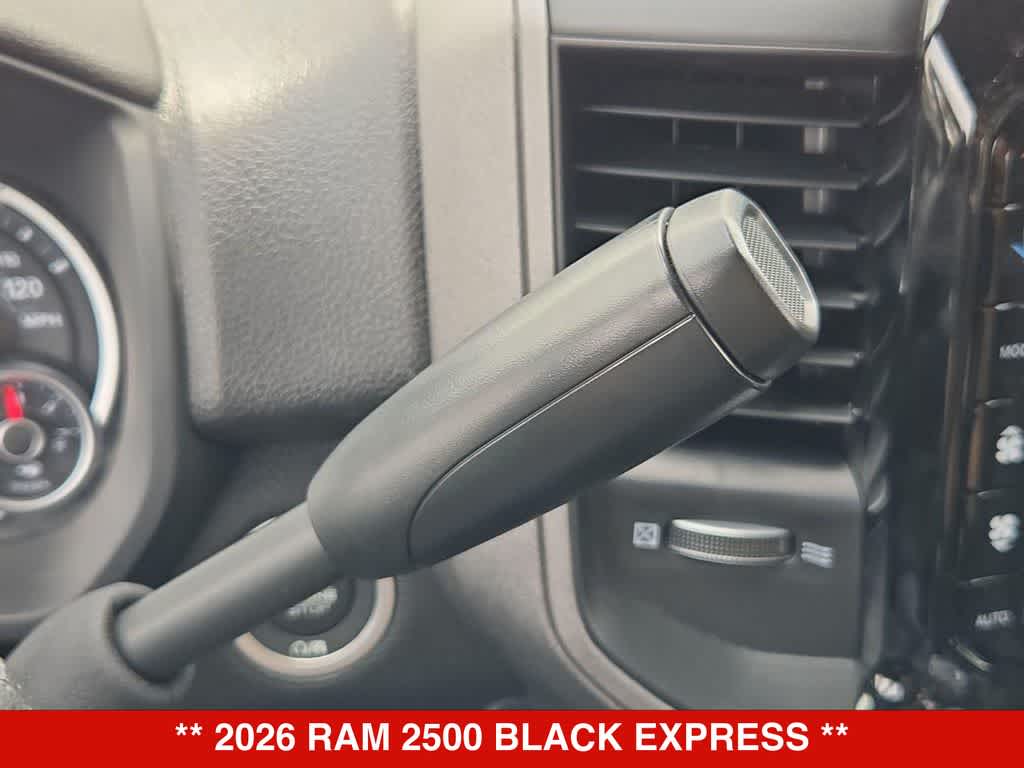 2026 RAM 2500 Black Express