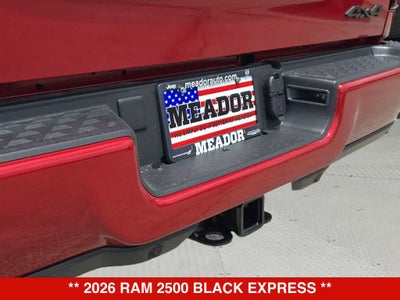 2026 RAM 2500 Black Express