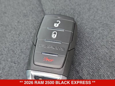 2026 RAM 2500 Black Express