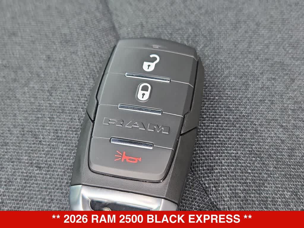 2026 RAM 2500 Black Express