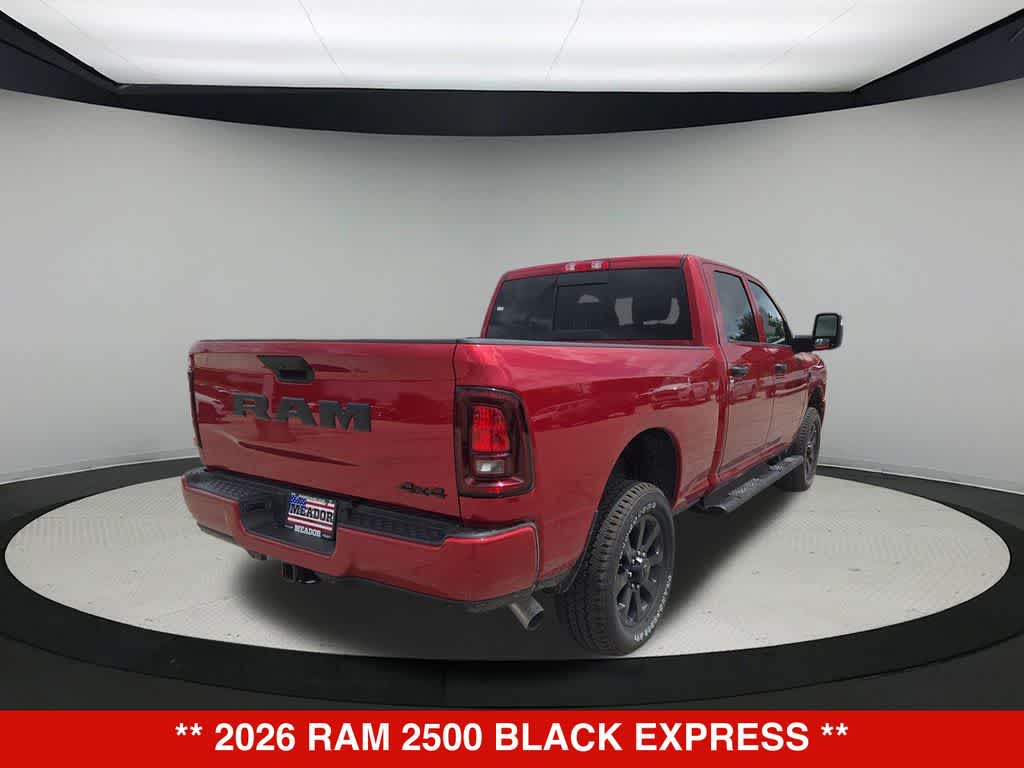 2026 RAM 2500 Black Express