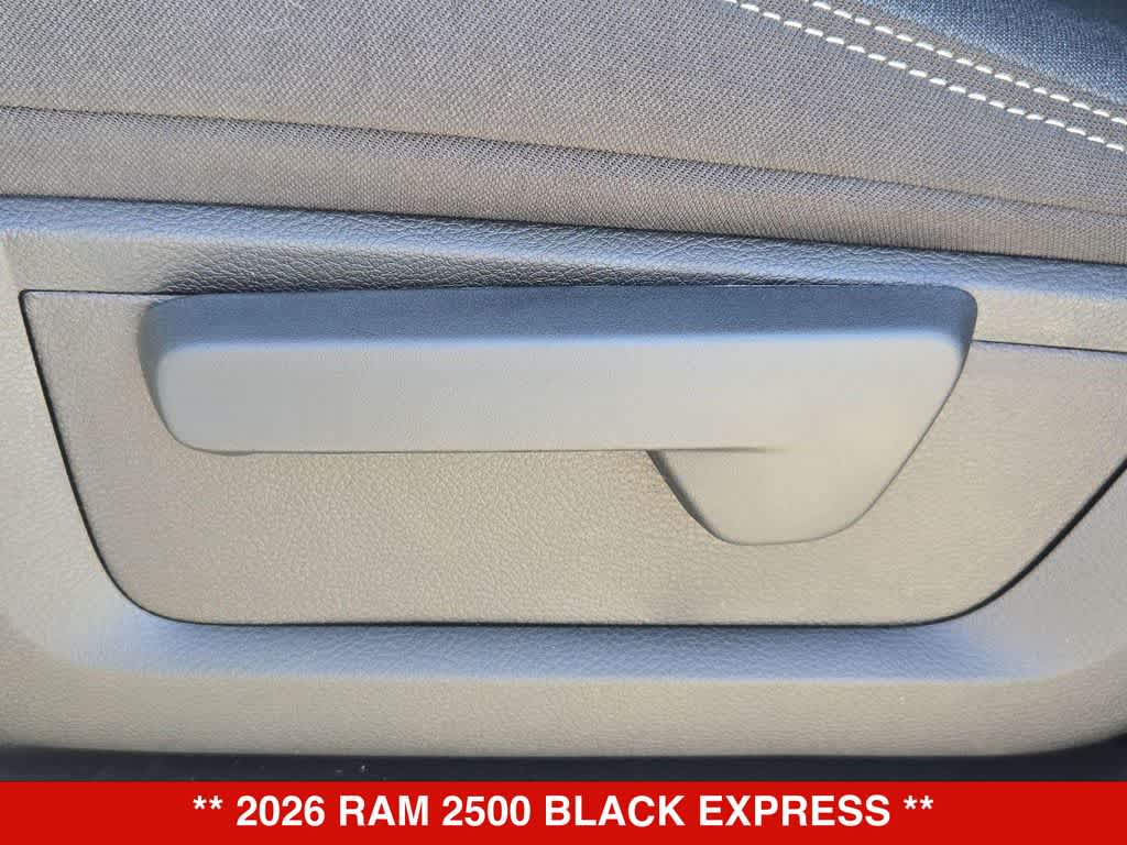 2026 RAM 2500 Black Express
