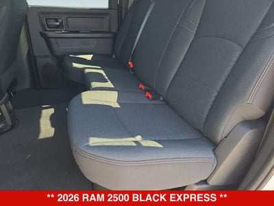 2026 RAM 2500 Black Express