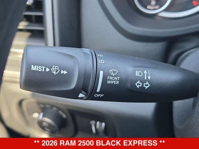 2026 RAM 2500 Black Express