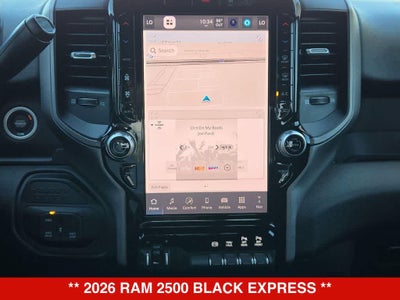 2026 RAM 2500 Black Express