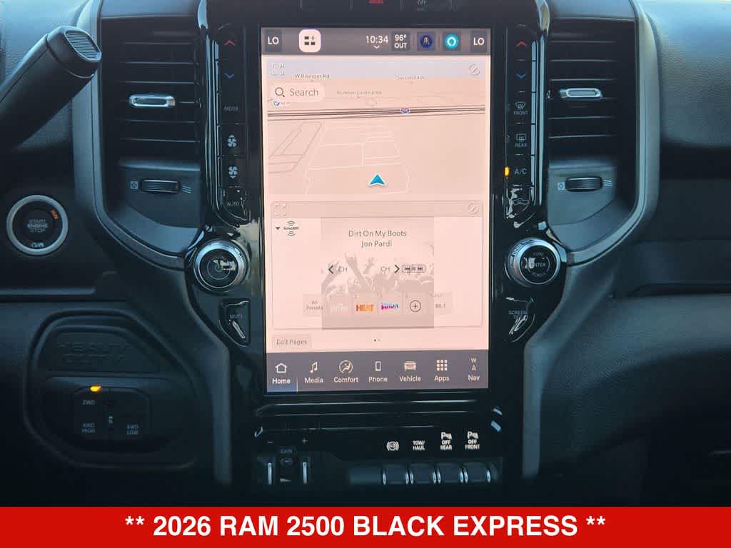 2026 RAM 2500 Black Express
