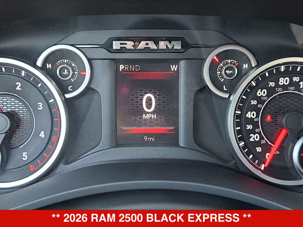 2026 RAM 2500 Black Express
