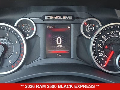 2026 RAM 2500 Black Express