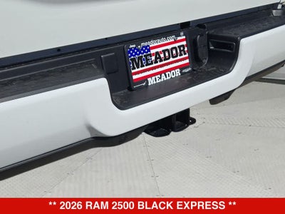 2026 RAM 2500 Black Express