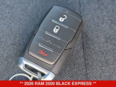 2026 RAM 2500 Black Express