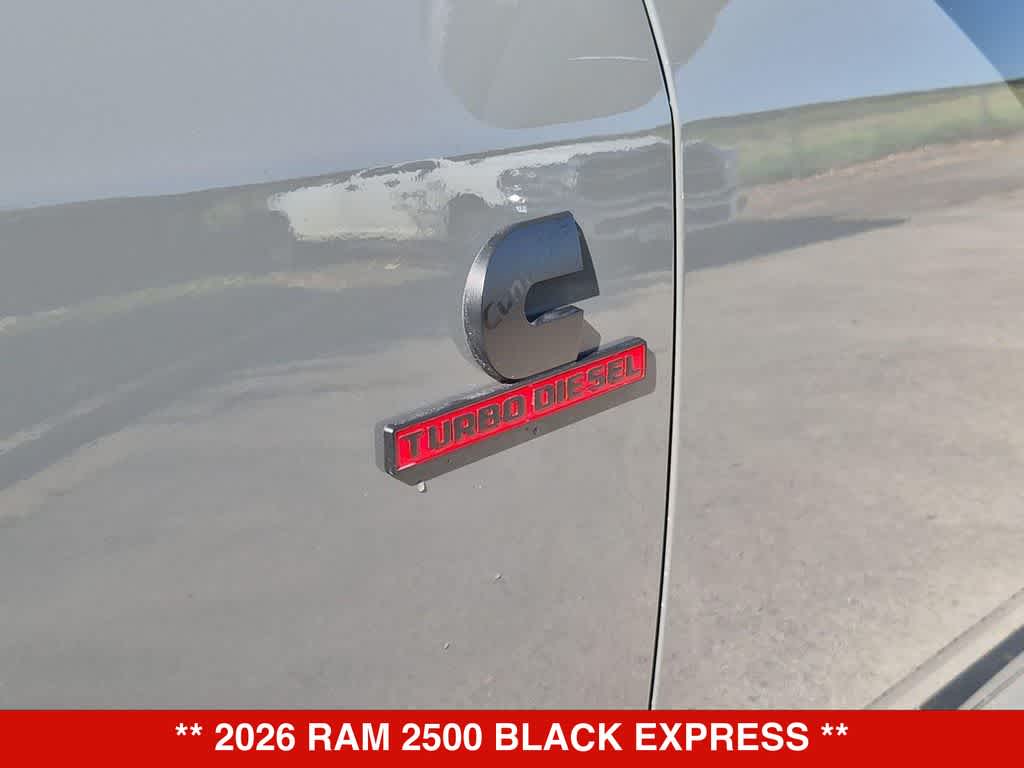 2026 RAM 2500 Black Express