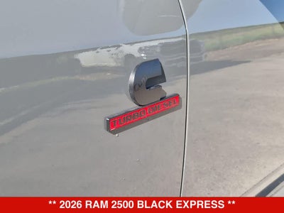 2026 RAM 2500 Black Express