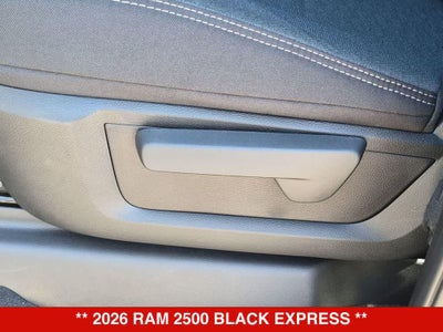 2026 RAM 2500 Black Express