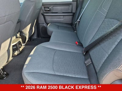 2026 RAM 2500 Black Express