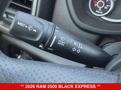 2026 RAM 2500 Black Express
