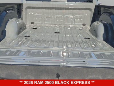 2026 RAM 2500 Black Express