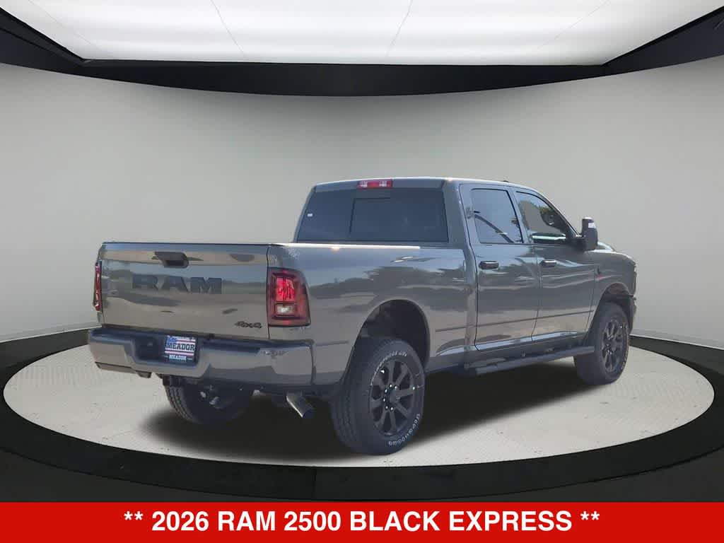 2026 RAM 2500 Black Express