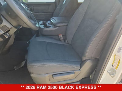2026 RAM 2500 Black Express