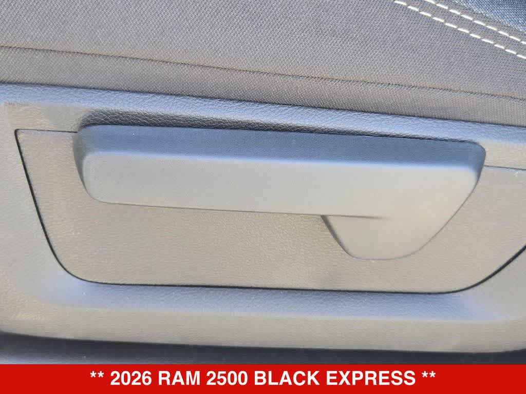 2026 RAM 2500 Black Express