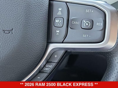 2026 RAM 2500 Black Express