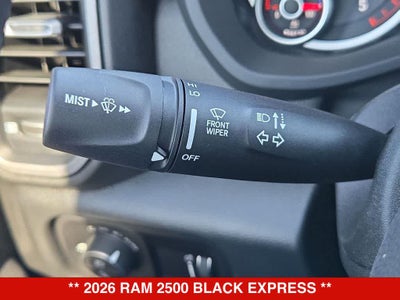 2026 RAM 2500 Black Express