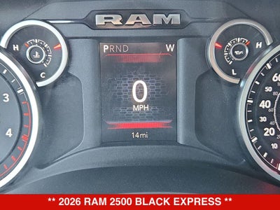 2026 RAM 2500 Black Express
