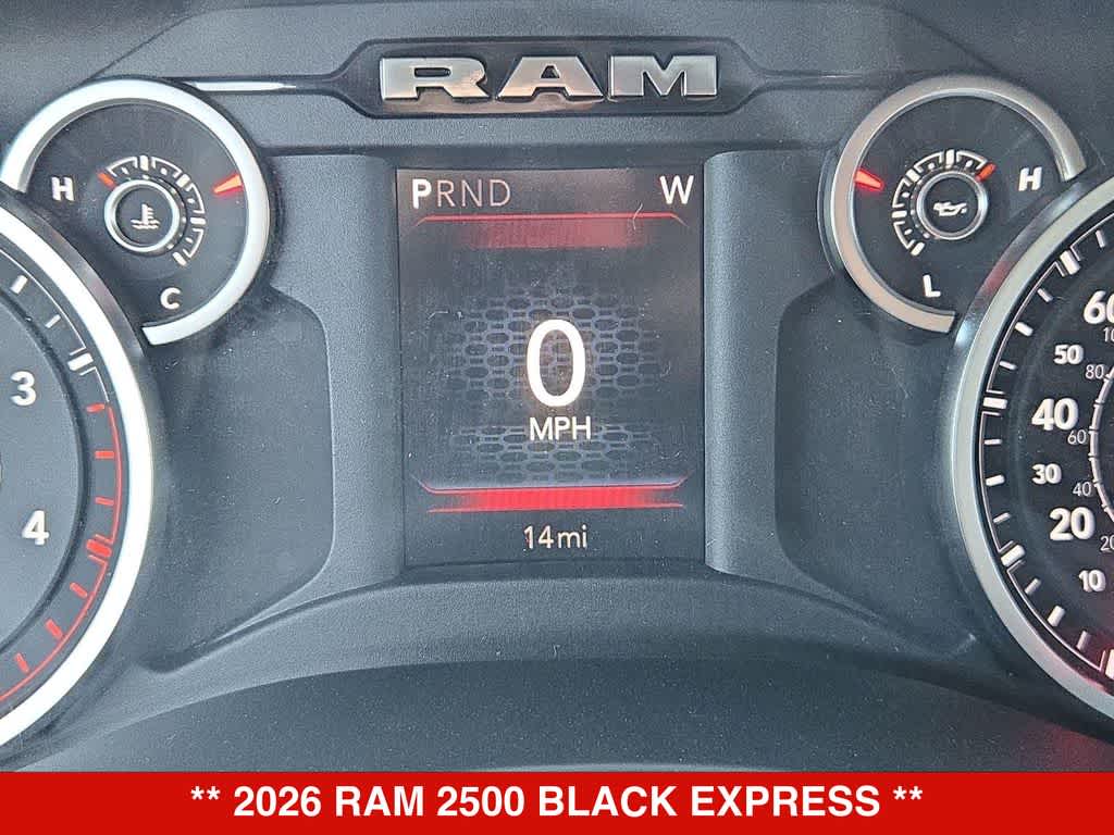 2026 RAM 2500 Black Express