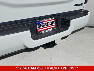 2026 RAM 2500 Black Express