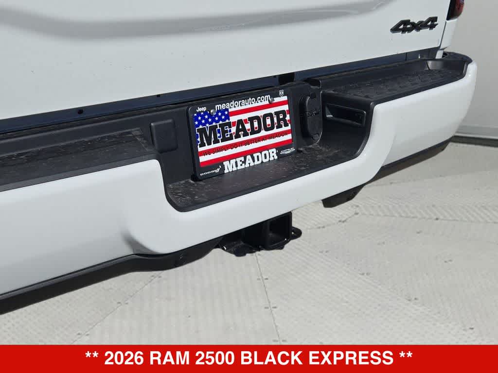 2026 RAM 2500 Black Express