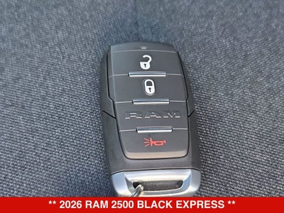 2026 RAM 2500 Black Express